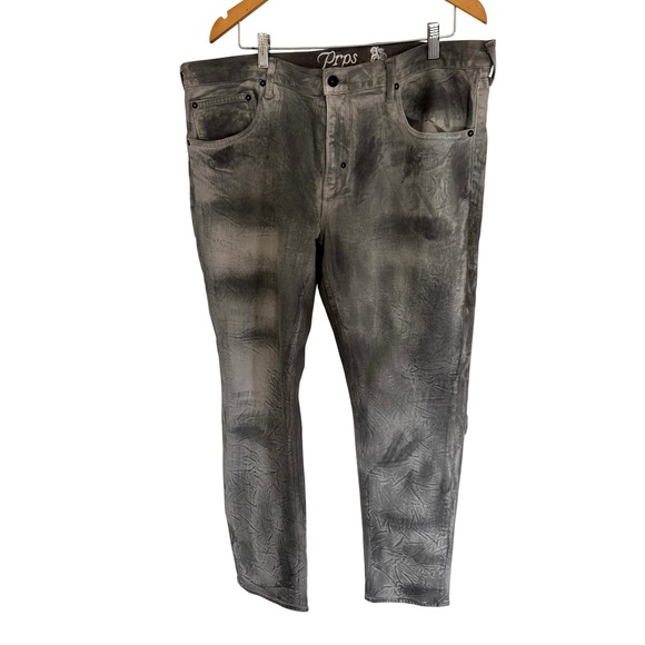 PRPS Other - PRPS Mens Gray Acid Wash Denim Jeans Size 38 Bruised Never‎ Broken NWOT